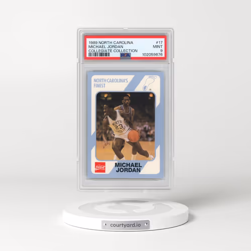 1989 Collegiate Collection North Carolina #17 Michael Jordan (PSA 9 MINT)
