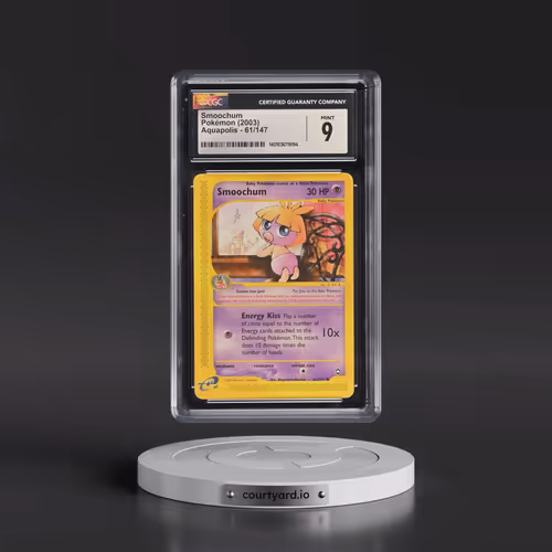 2003 Aquapolis #61/147 Smoochum (CGC 9 MINT)