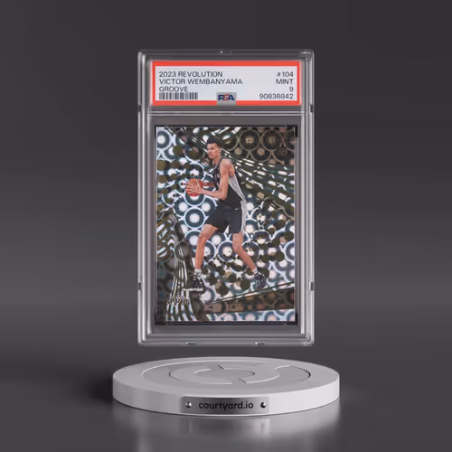 2023 Panini Revolution #104 Victor Wembanyama - Groove (PSA 9 MINT)