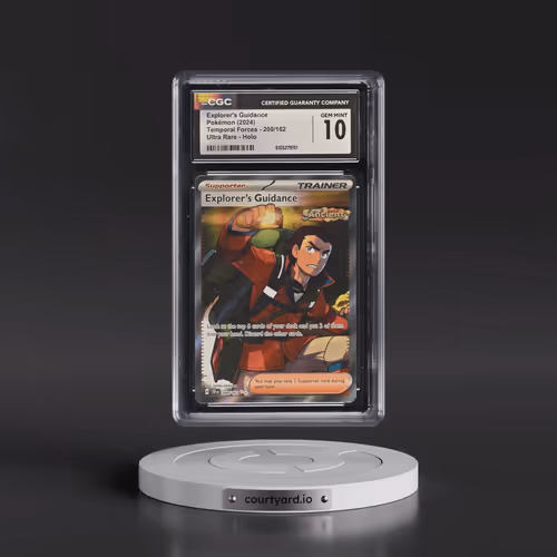 2024 Pokémon Tef EN-Temporal Forces #200 Explorer's Guidance - Ultra Rare (CGC 10 GEM MINT)