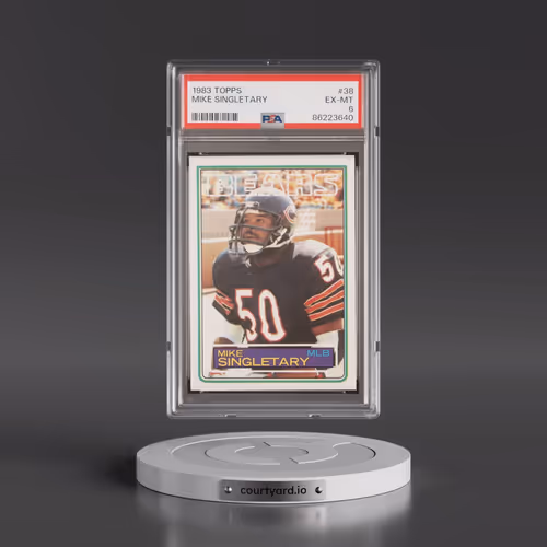 1983 Topps #38 Mike Singletary (PSA 6 EX-MT)