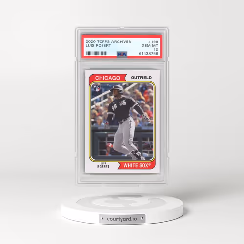 2020 Topps Archives #159 Luis Robert (PSA 10 GEM MINT)