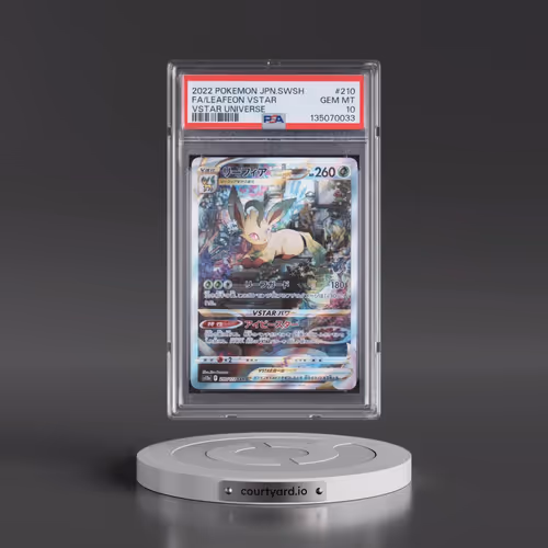2022 Pokémon Sword & Shield Vstar Universe #210 Leafeon Vstar - Full Art (PSA 10 GEM MINT)