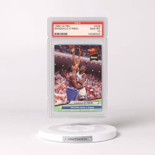 1992 Ultra #328 Shaquille O'Neal (PSA 10 GEM MINT)