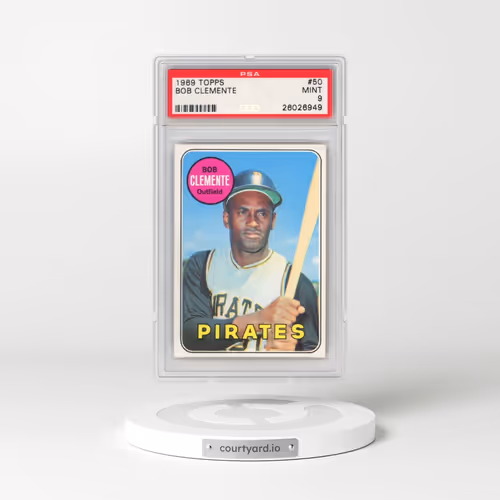 1969 Topps #50 Bob Clemente (PSA 9 MINT)