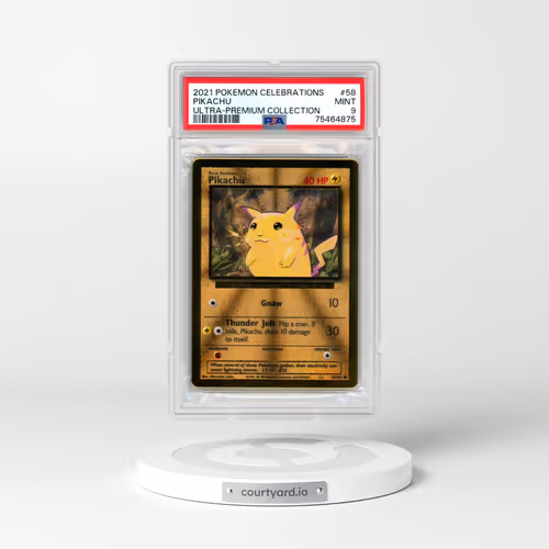 2021 Pokémon Celebrations Ultra-Premium Collection #58 Pikachu (PSA 9 MINT)