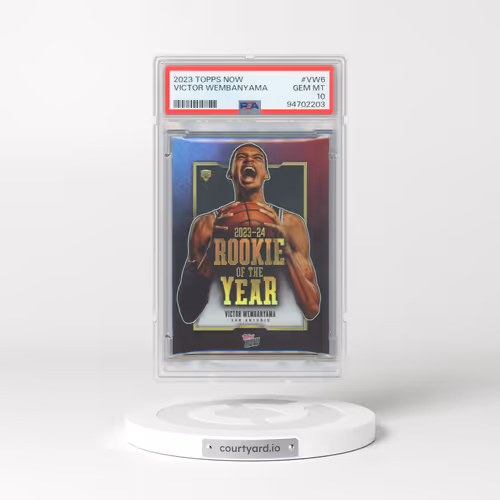 2023 Topps Now #VW6 Victor Wembanyama (PSA 10 GEM MINT)