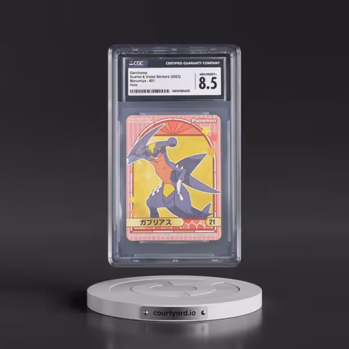 2023 Scarlet & Violet Stickers (Marumiya Archway BG) - Japanese #21 Garchomp - Holo (CGC 8.5 NM-MT+)