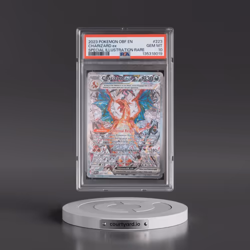 2023 Pokémon Obf EN-Obsidian Flames #223 Charizard EX - Holo Special Illustration Rare (PSA 10 GEM M