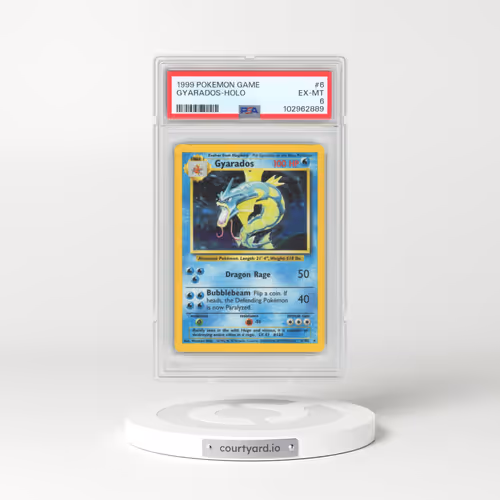 1999 Pokémon Game #6 Gyarados - Holo (PSA 6 EX-MT)