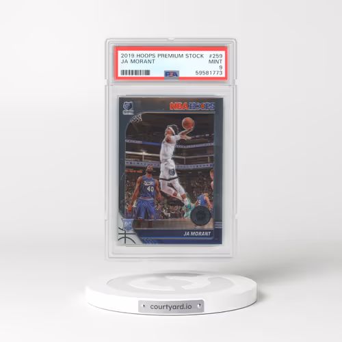 2019 Panini Hoops Premium Stock #259 Ja Morant (PSA 9 MINT)