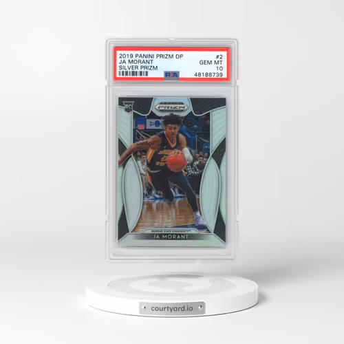 2019 Panini Prizm Draft Picks #2 Ja Morant - Silver Prizm (PSA 10 GEM MINT)