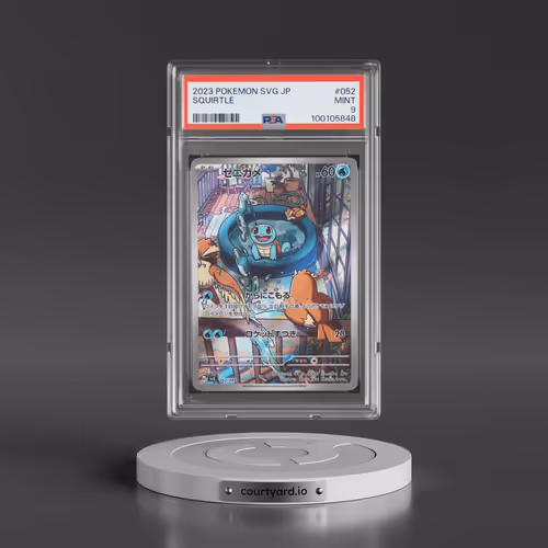 2023 Pokémon Svg-Venusaur & Charizard & Blastoise Special Deck Set EX #052 Squirtle (PSA 9 MINT)