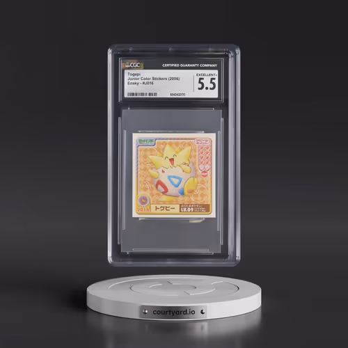2006 Junior Color Stickers (2006 Ensky) - Japanese #J016 Togepi (CGC 5.5 EX+)