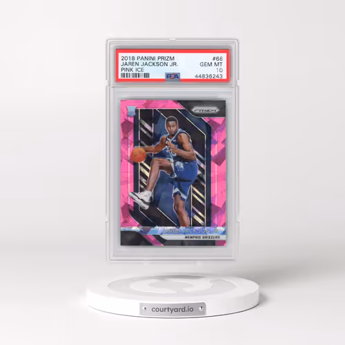 2018 Panini Prizm #66 Jaren Jackson Jr. - Pink Ice (PSA 10 GEM MINT)
