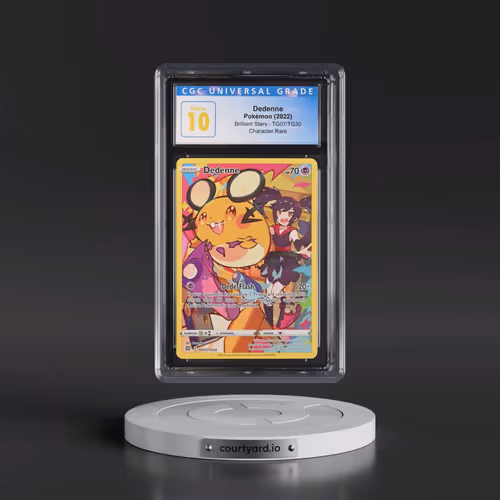 2022 Brilliant Stars #TG07/TG30 Dedenne - Character Rare (CGC 10 PRISTINE)