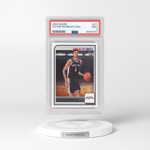 2023 Panini NBA Hoops #277 Victor Wembanyama (PSA 9 MINT)