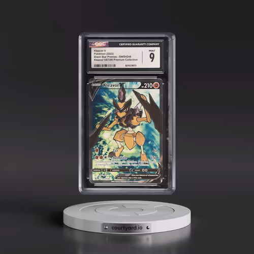 2017 Black Star Promos - Sword & Shield #SWSH248 Kleavor V - Holo Kleavor VSTAR Premium Collection (