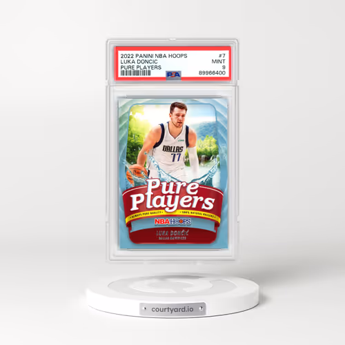 2022 Panini NBA Hoops Pure Players #7 Luka Doncic (PSA 9 MINT)
