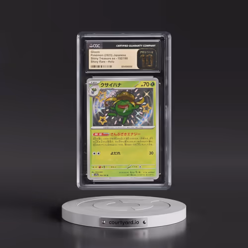 2023 Shiny Treasure ex #192/190 Gloom - Shiny Rare Holo (CGC 10 PRISTINE)