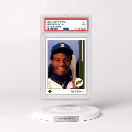1989 Upper Deck #1 Ken Griffey Jr - Star Rookie (PSA 7 NM)