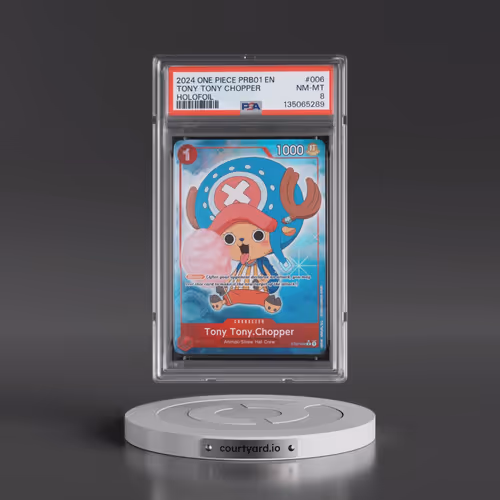 2024 One Piece PRB01-Premium Booster -One Piece Card the Best #006 Tony Tony Chopper - Holofoil (PSA