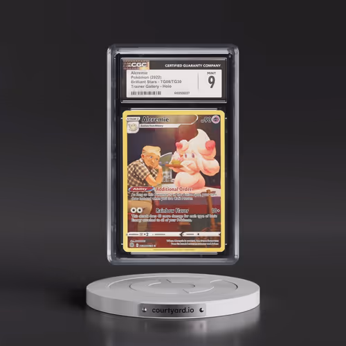 2022 Brilliant Stars #TG08/TG30 Alcremie - Character Rare (CGC 9 MINT)