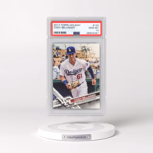 2017 Topps Holiday #120 Cody Bellinger (PSA 10 GEM MINT)