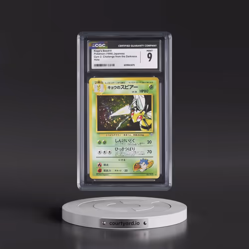 1999 Gym 2: Challenge from the Darkness Koga's Beedrill - Holo (CGC 9 MINT)