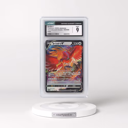 2022 Incandescent Arcana #055/068 Ho-Oh V - Holo (CGC 9 MINT)