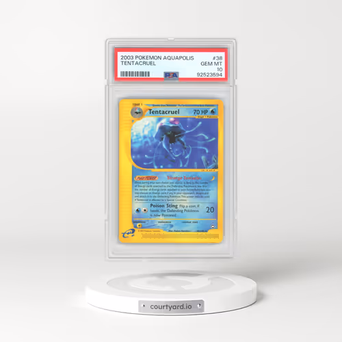 2003 Aquapolis #38 Tentacruel (PSA 10 GEM MINT)