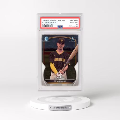 2023 Bowman Chrome Prospects #BCP171 Ethan Salas (PSA 10 GEM MINT)