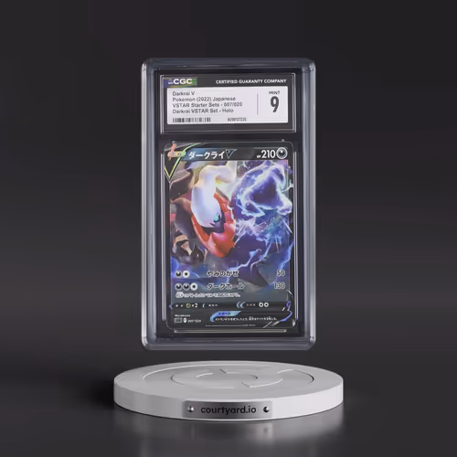 2022 VSTAR Starter Sets #007/020 Darkrai V - Darkrai VSTAR Set Holo (CGC 9 MINT)