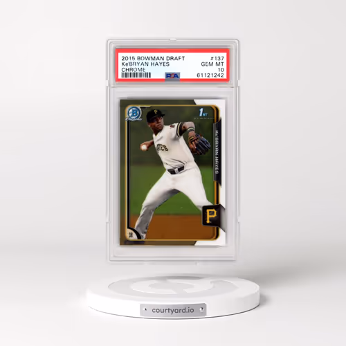 2015 Bowman Draft #137 KE'Bryan Hayes - Chrome (PSA 10 GEM MINT)