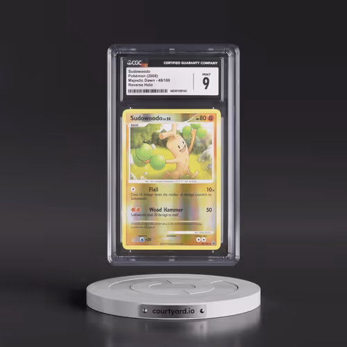 2008 Majestic Dawn #48/100 Sudowoodo - Reverse Holo (CGC 9 MINT)