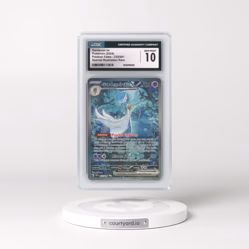 2024 Paldean Fates - PAF EN #233/091 Gardevoir ex - Special Illustration Rare (CGC 10 GEM MINT)