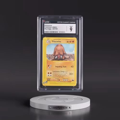 2003 Skyridge #43/144 Piloswine (CGC 9 MINT)