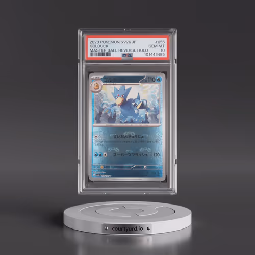 2023 Pokémon Sv2a-Pokémon 151 #055 Golduck - Reverse Holo Master Ball (PSA 10 GEM MINT)