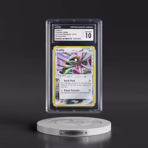 2006 EX Holon Phantoms #2 Cradily - Holo (CGC 10 GEM MINT)