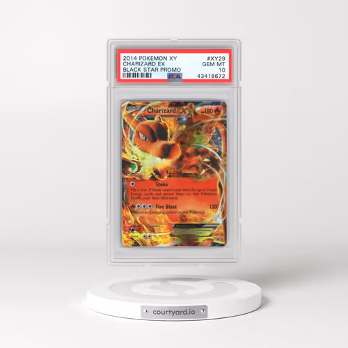 2014 Pokémon XY Black Star Promo #XY29 Charizard EX - Holo (PSA 10 GEM MINT)