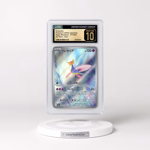2024 Night Wanderer #071/064 Cresselia (CGC 10 PRISTINE)