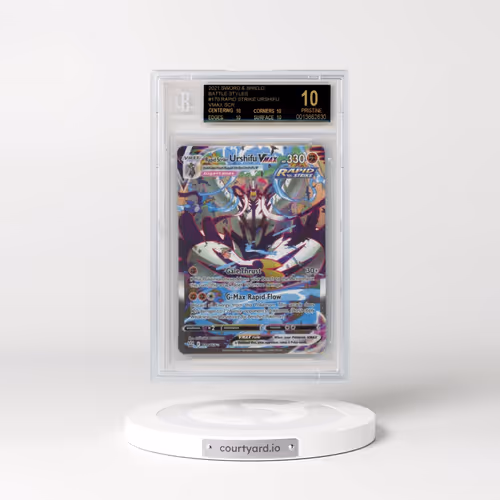 2021 Battle Styles #170 Rapid Strike Urshifu VMAX - Holo Secret (BGS 10 PRISTINE)