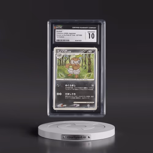 2008 Bonds to the End of Time #057/090 Nuzleaf - 1st Edition (CGC 10 GEM MINT)