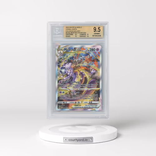 2022 Crown Zenith #GG44 Mewtwo VSTAR - Holo (BGS 9.5 GEM MINT)