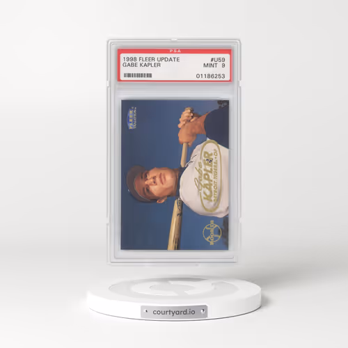 1998 Fleer Tradition Update #U59 Gabe Kapler (PSA 9 MINT)