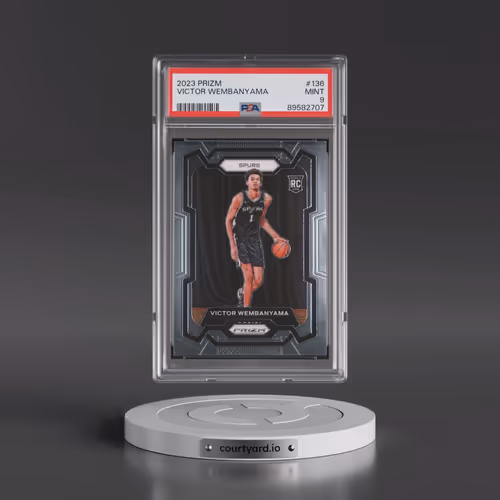 2023 Panini Prizm #136 Victor Wembanyama (PSA 9 MINT)