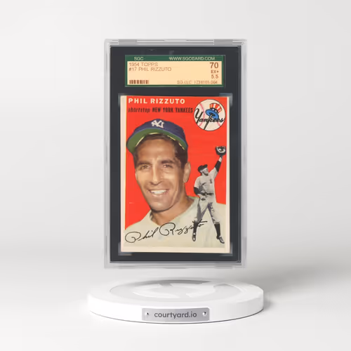 1954 Topps #17 Phil Rizzuto (SGC 5.5 EX+)