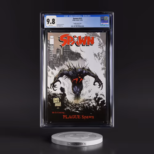 Spawn #313 CGC 9.8 White Pages (Image Comics, 12/20) - Universal Capullo Variant Cover