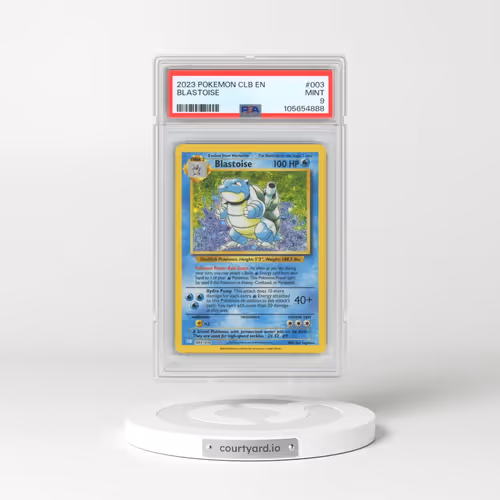 2023 Pokémon Clb-Trading Card Game Classic Blastoise & Suicune EX Deck #003 Blastoise (PSA 9 MINT)