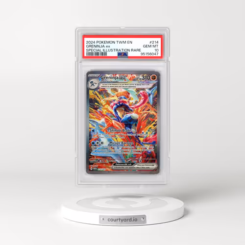 2024 Pokémon Twm EN-Twilight Masquerade #214 Greninja EX - Holo Special Illustration Rare (PSA 10 GEM MINT)